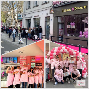La franchise Dreams Donuts ouvre 3 nouvelles boutiques en 1 semaine, dont une en Espagne !