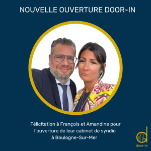 Door-in, la franchise de syndic de copropriété, inaugure un nouveau cabinet à Boulogne-sur-Mer